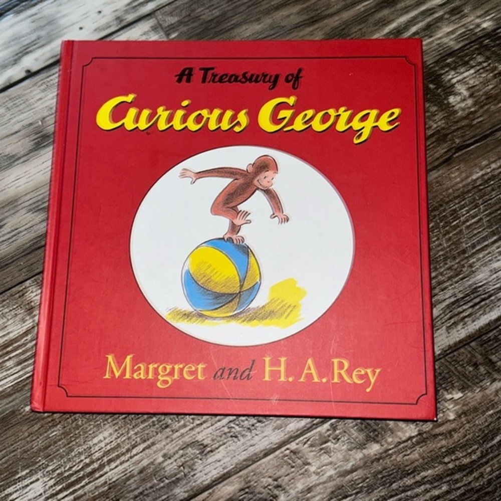 5/$25 Vintage Curious George Children Book